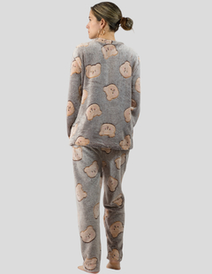 Pijamas de Invierno Mujer Tela Polar Navidad Afelpada Ropa Térmica Polar Fleece Flanel Cosplay Disfraz - comprar en línea