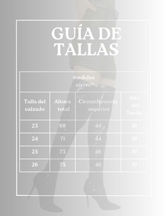Botas Altas Mujer Bota De Tacón Fino Botines Pierna Completa en internet