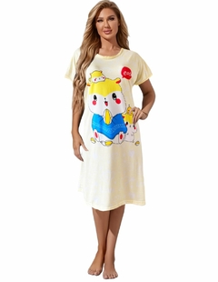 CAMISON PARA DORMIR MUJER PIJAMA AESTHETIC BATAS DAMA BLUSON en internet