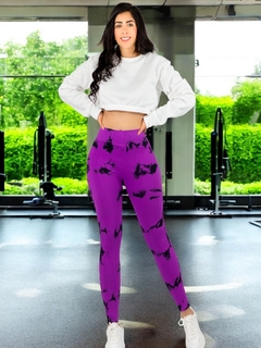 Leggings de Mujer Deportivos Tie-Dye para Yoga y Gym: Estilo y Confort