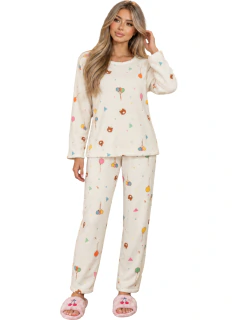 Pijama Navideña para Mujer Polar Fleece | Suave, Ligera y Cómoda | Unitalla S-L