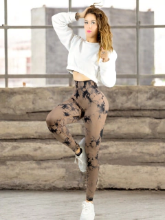 Imagen de Leggings Deportivos Tie-Dye Mujer para Yoga y Gym: Comodidad y Estilo