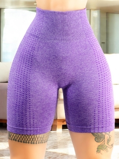 SHORT DEPORTIVO MUJER STRETCH TEXTURIZADO PUSH UP - comprar en línea