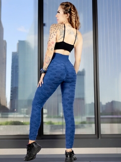 SET DE 2 LEGGING DE DAMA TEXTURIZADO STRETCH MALLAS DEPORTIVAS MALLONES DE MUJER