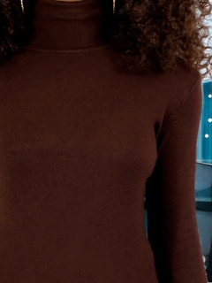 Suéter Mujer Cuello Alto Sueteres De Dama Cuello Tortuga Sweater en internet