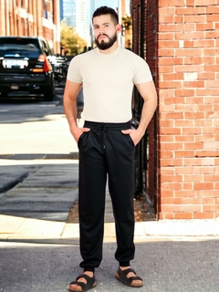 Pants de para caballero con bolsas y cintura ajustable - comprar en línea