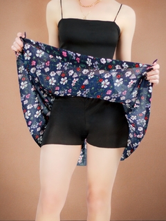FALDA SHORT DE MUJER CASUAL DE ESTAMPADO FLORAL en internet
