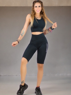 Conjunto deportivo en Set de Blusa y Short Mujer Push Up