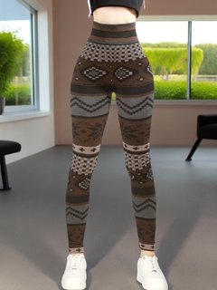 Imagen de Set 2 Legging de Mujer Mallones Dama Stretch Leggins Mayon Mallas