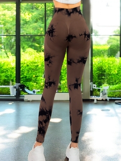 Imagen de Leggings de Mujer Deportivos Tie-Dye para Yoga y Gym: Estilo y Confort