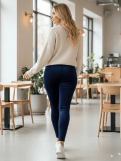 Legging Mujer Cintura Alta Aterciopelado Ideal Para Cualquier Ocasión