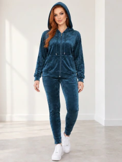 Conjunto de Pants y Sudadera| Set Deportivo Stretch Mujer Unitalla | Pants completo con Cierre - MALABIS