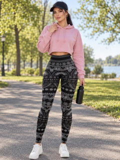 Leggings Mujer casual Tiro Alto Moldeadores Estampados