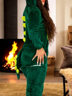 Pijama Mameluco Adultos Y Niño Tela Polar Fleece de Invierno Pijamas Familiares