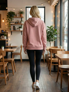 Sudadera Hoodie para Mujer con Capucha y Bolsa Frontal | Tela Stretch Suave y Cómoda | Casual para Diario en internet