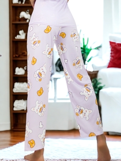 SET PIJAMA DE MUJER DE PANTALON Y BLUSA ESTAMPADO en internet