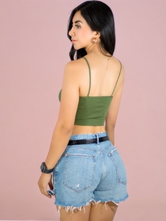 TOP DE MUJER DE TIRANTES CANALÉ STRETCH INDIVIDUAL Y EN SET DE 2 - comprar en línea