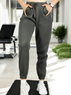 Jogger Pants de Mujer Térmico Deportivo o Casual, Chándal Relax Fit Pantalones Depoertivos Cómodos - MALABIS