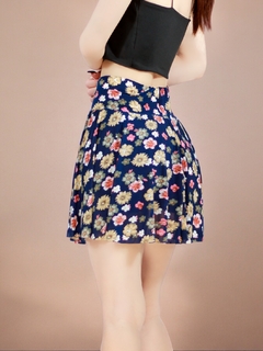 FALDA SHORT DE MUJER CASUAL DE ESTAMPADO FLORAL en internet