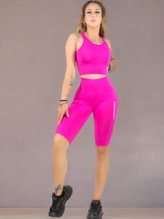 Conjunto deportivo en Set de Blusa y Short Mujer Push Up - MALABIS