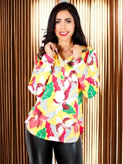Camisas Mujer Blusa Elegante O Casual Dama Manga Larga Trend - tienda en línea