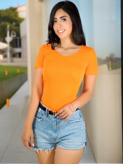 BLUSAS PLAYERA DE MUJER CANALÉ STRETCH INDIVIDUAL Y EN SET DE 2 - tienda en línea