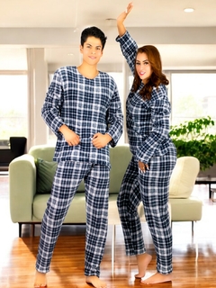 Imagen de Pijama Afelpada para Mujer Polar Pantalón Sudadera Tallas Extras