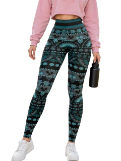 Leggings Mujer casual Tiro Alto Moldeadores Estampados - MALABIS