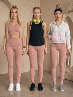Leggings Deportivos Mujer Cintura Alta Estampado París | Unitalla Elástica - comprar en línea