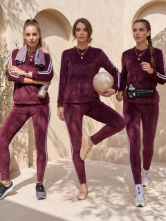 Conjunto 2 Piezas para Mujer, Sudadera con Capucha y Pantalón Deportivo Casual Cómodo y Moderno en internet