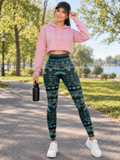 Leggings Mujer casual Tiro Alto Moldeadores Estampados en internet