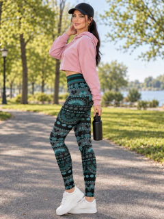Leggings Mujer casual Tiro Alto Moldeadores Estampados - comprar en línea