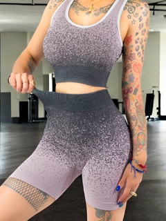 Conjunto de Mujer Deportivo/Casual 2 PIEZAS Short y Blusa Stretch, Comodidad y Estilo - tienda en línea