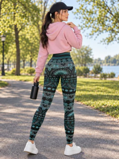 Leggings Mujer casual Tiro Alto Moldeadores Estampados - tienda en línea
