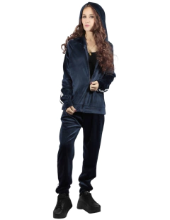 Conjunto Pants Mujer Sudadera Y Pant Aterciopelado Set Dama