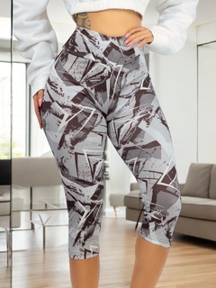 Capri de Mujer Stretch de Diseños Estampados Legging Corto - MALABIS