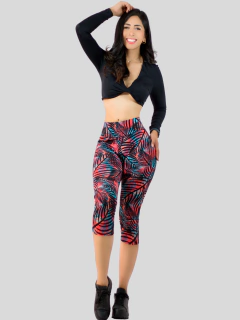 Legging Capri de Mujer Stretch de Diseños Estampados - comprar en línea