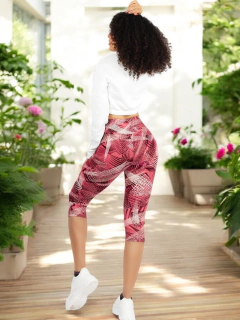 Set 2 Capris de Mujer Stretch de Diseños Estampados Legging corto