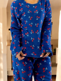 Imagen de Pijama Afelpada para Mujer Polar FLeece Pantalón y Sudadera