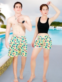 Set Shorts En Pareja De Trajes De Baño Hombre y Mujer 2 piezas