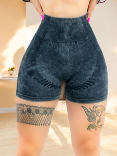 Shorts Deportivo o Casual Stretch Texturizado Push Up para Mujer Biker, Running, Gym y Entrenamiento Shores
