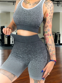 Conjunto de Mujer Deportivo/Casual 2 PIEZAS Short y Blusa Stretch, Comodidad y Estilo