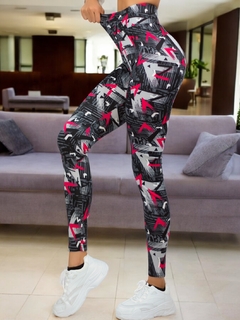 LEGGINS DE MUJER DE LICRA DEPORTIVO O CASUAL DE ESTAMPADOS STRETCH - comprar en línea