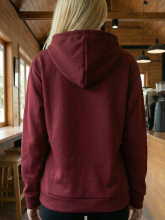 Sudadera Hoodie para Mujer con Capucha y Bolsa Frontal | Tela Stretch Suave y Cómoda | Casual para Diario - comprar en línea