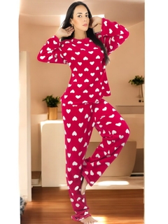 Pijama Afelpada para Mujer Polar FLeece Pantalón y Sudadera en internet