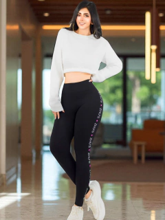 Set 2 Leggings Mujer Mayones Mallones Stretch Cómodos - tienda en línea