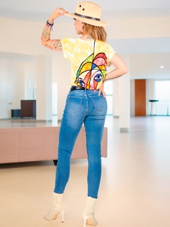 Blusa de Mujer manga corta estampada - tienda en línea