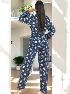 Imagen de Pijama Afelpada para Mujer Polar FLeece Pantalón y Sudadera