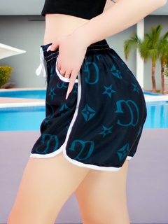 Set Shorts En Pareja De Trajes De Baño Hombre y Mujer 2 piezas - MALABIS