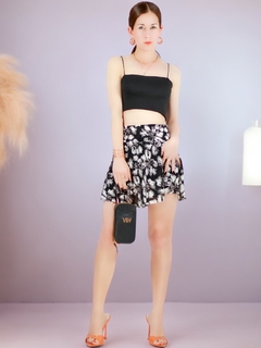 FALDA SHORT DE MUJER CASUAL DE ESTAMPADO FLORAL - comprar en línea